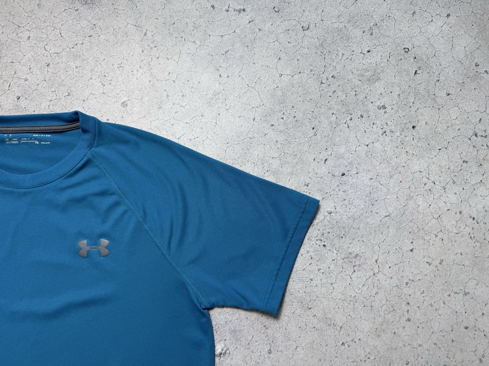 Мужская Спортивная Футболка Under Armour Оригинал Идеал M-L