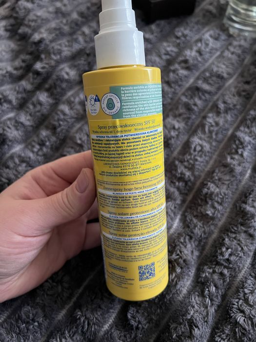 Сонцезахисний спрей Mustela SPF 50, безпечний спф для дітей та доросли