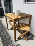 Conjunto jardim madeira
