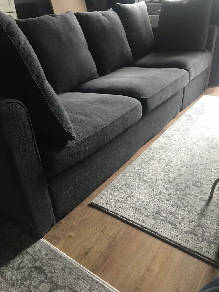DUŻA WYGODNA bardzo miękka sofa rozkładana GRONLID IKEA.