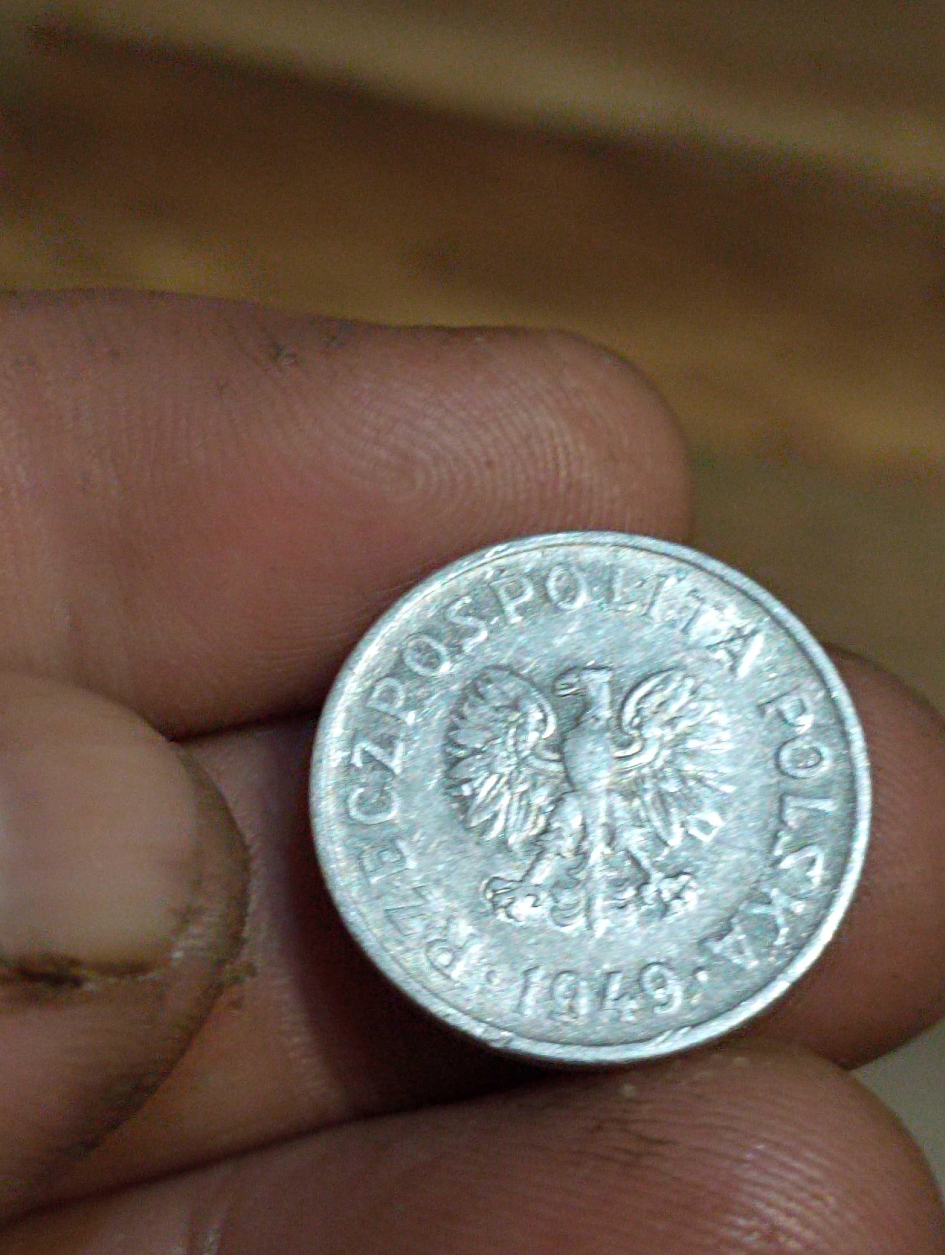 Moneta 20 groszy 1949 rok bzm