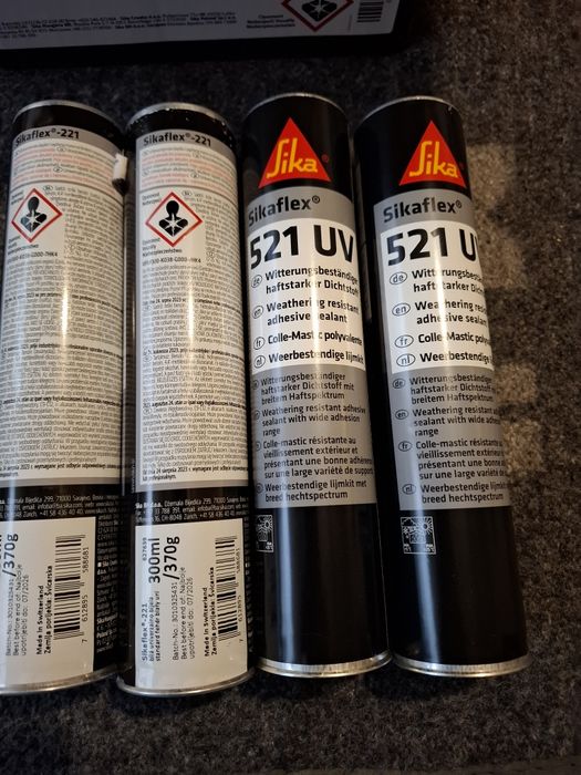 Sikaflex 521uv kolor biały