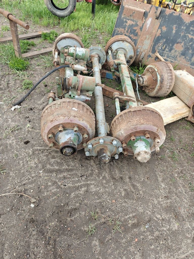 Hw80 hw60 thk5 hts t088 oś do przyczepy