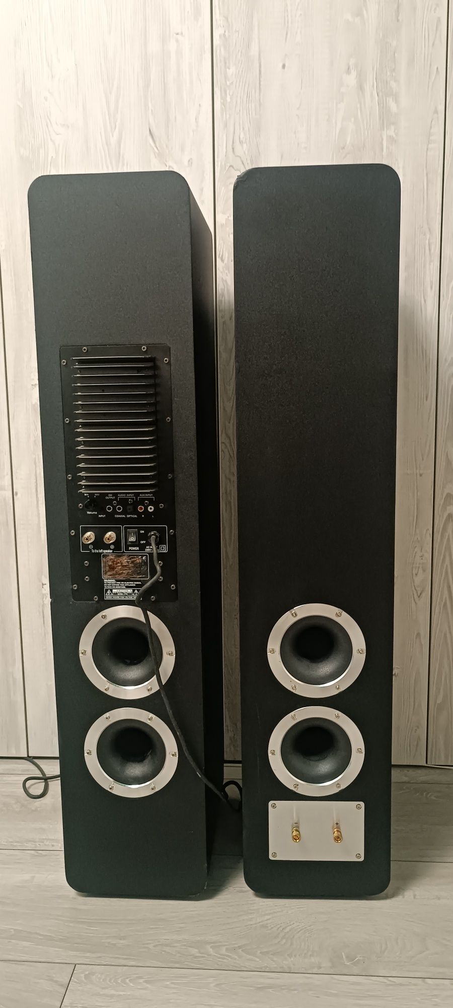 Kolumny aktywne podłogowe Bluetooth 120W RMS