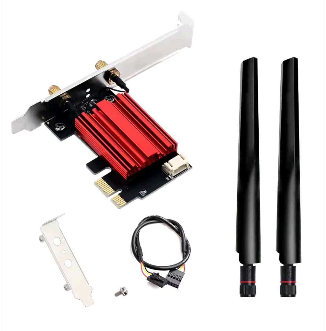 сетевая карта FENVI WI-FI 5 PCI-E AC1200 (wi-fi+bluetooth)