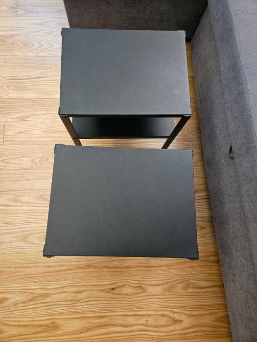 Mesa de cabeceira Preta IKEA KNARREVIK