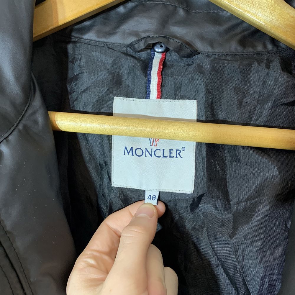 Куртка Moncler кожа