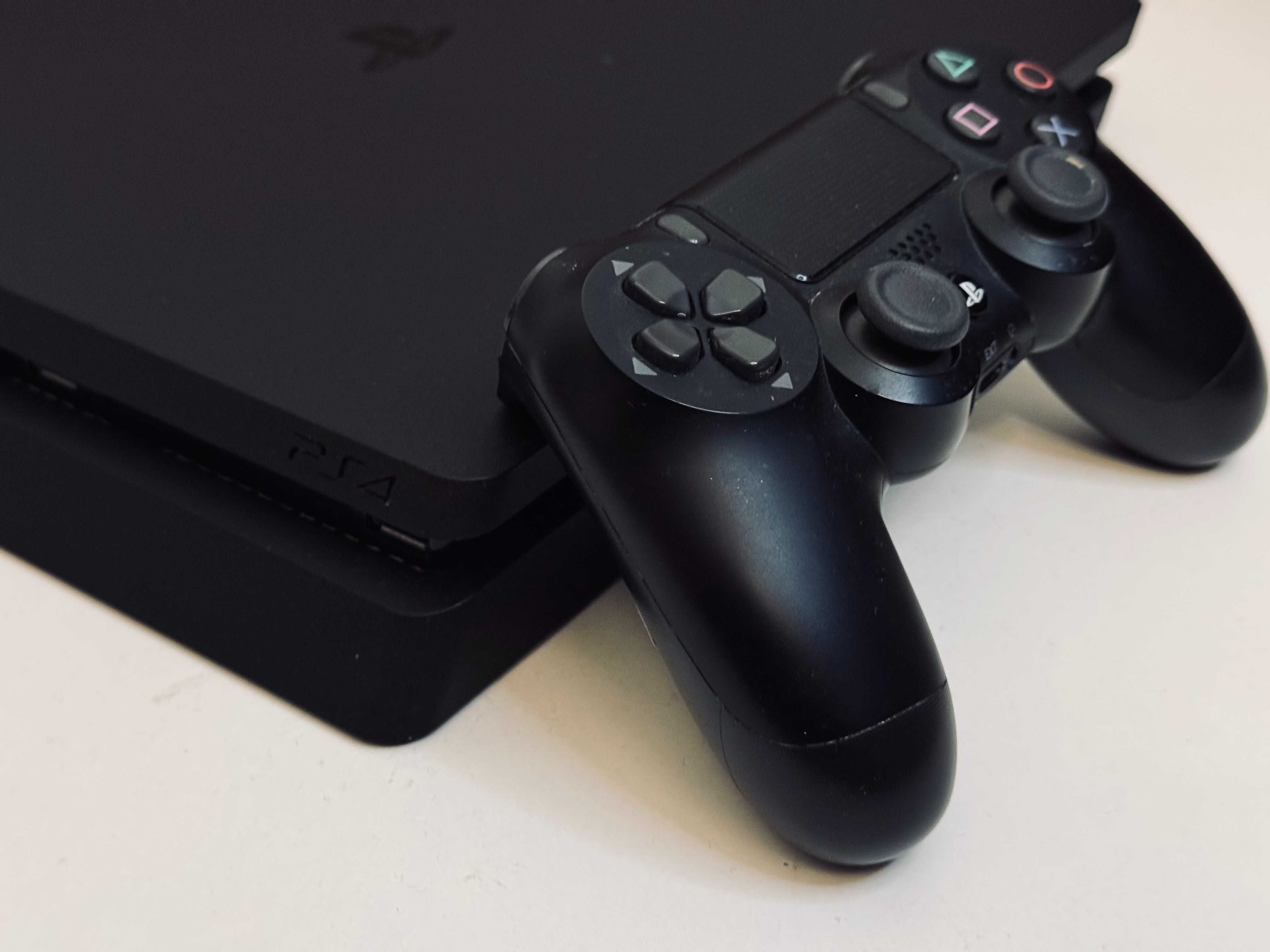Konsola PlayStation 4 Slim PS4 Slim 500gb z Padem Niski SOFT 10.00