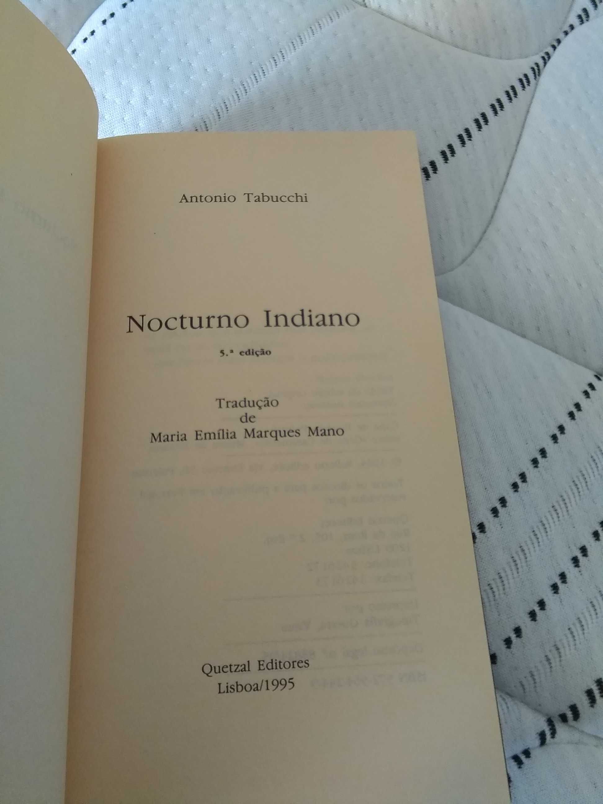 Noturno Indiano por Antonio Tabucchi