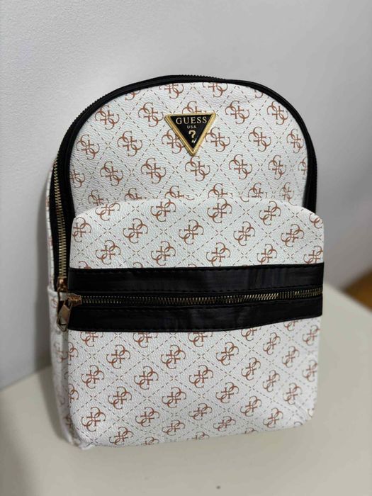 GUESS bialy damski plecak nowy 27/31