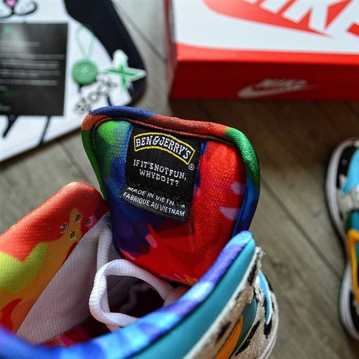 Мужские кроссовки Nike SB Dunk Low Ben & Jerry's 'Chunky Dunky' 40-45