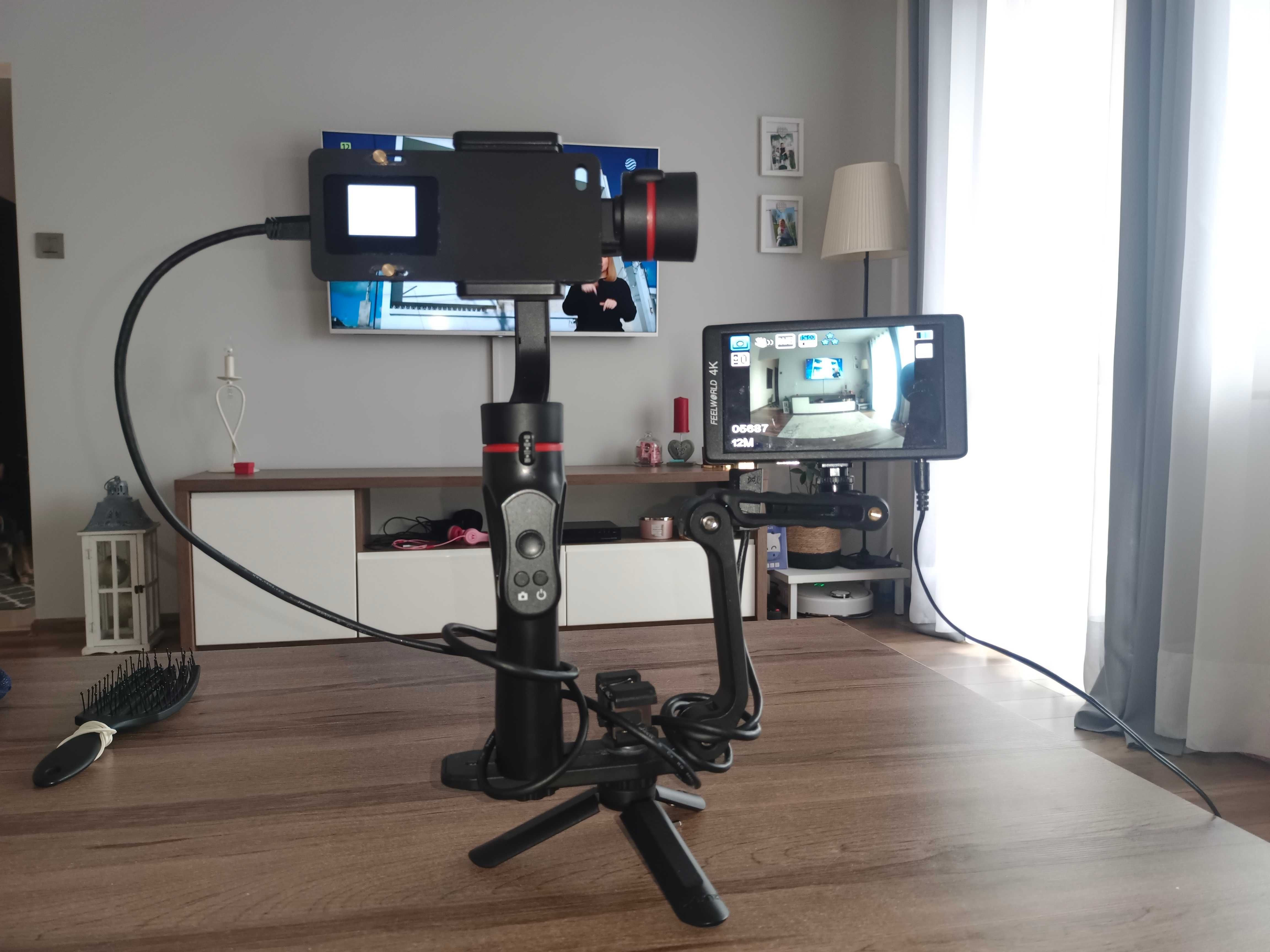 Gimbal plus monitor uchwyt