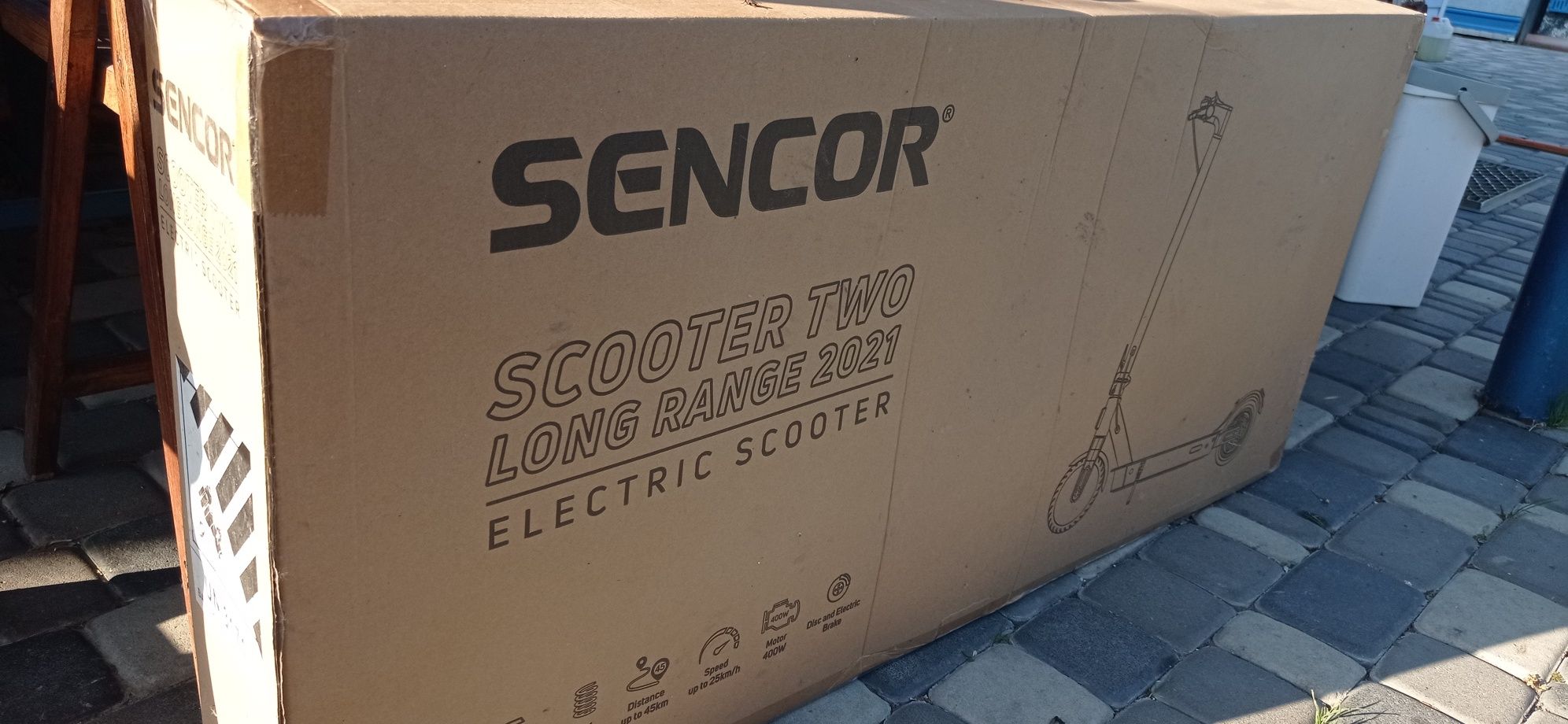 Електроскмокат Электросамокат SENCOR ONE 350W 25 км/ч