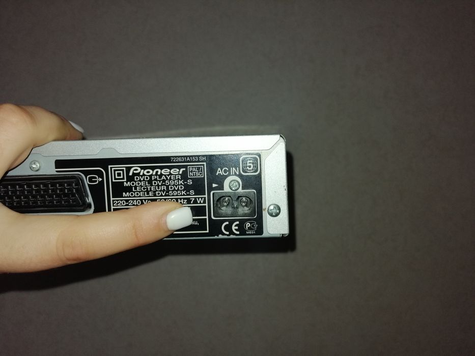 DVD Pioneer с пультом дивиди