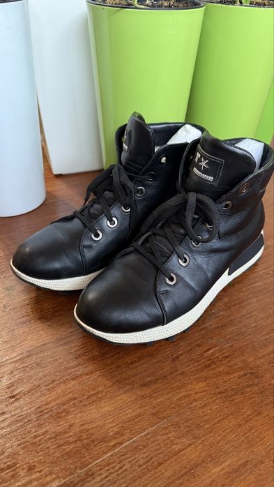 Чоботи зимові кросівки черевики жіночі Stefano 39 р шкіряні овчина