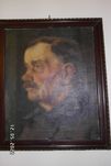 Portret  Stary  Subiekt Polska pocz XX w.  olej  oryginał