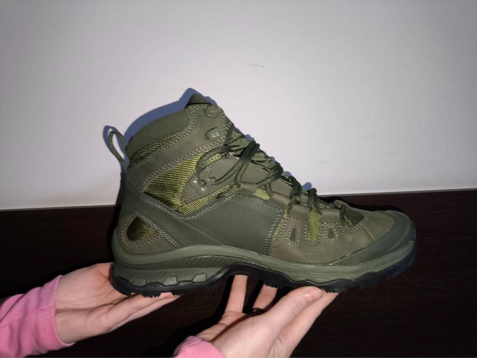 Тактичні черевики Salomon GTX Gore-Tex Coyote / Військове взуття