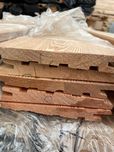 AB Boazeria, podbtika, deska elewacyjna Klin 21x145 modrzew