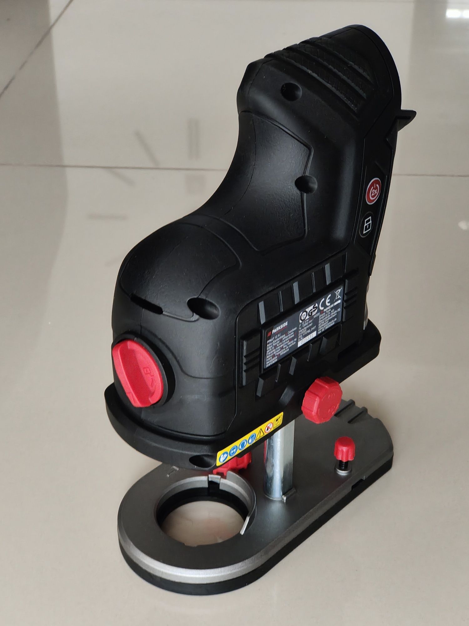Akumulatorowa frezarka PARKSIDE PERFORMANCE 12V PPAKF 12 A1 5 lat gwar