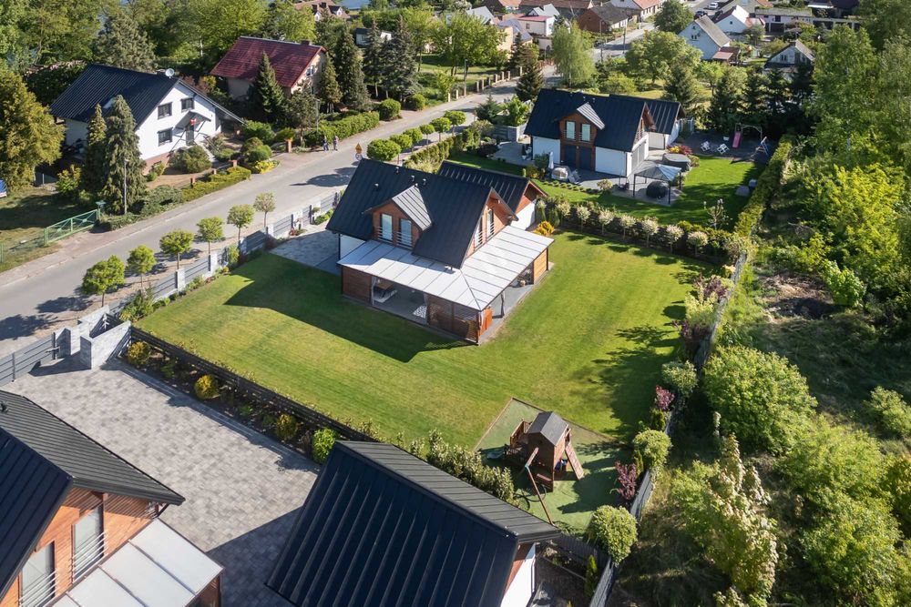 Całoroczny Domek Hampton w Lubniewicach nad jeziorem, jacuzzi