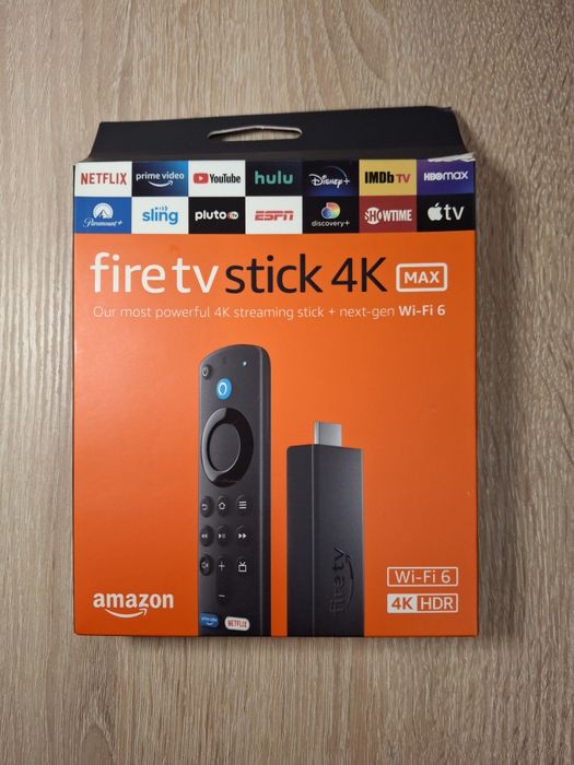 Смарт ТВ приставка Amazon Fire TV Stick 4K Max