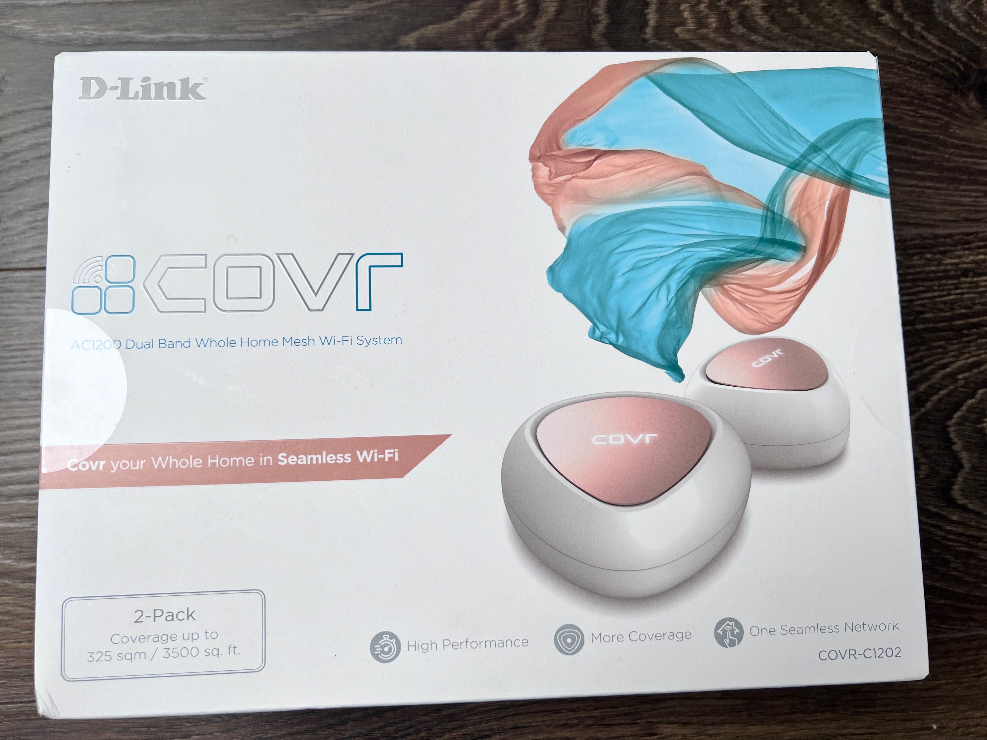 DLink COVR-C1202 System WiFi Mesh Dual Band kpl. 2 szt.