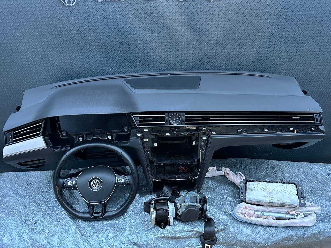 Торпеда панель airbag vw Passat B8 2014-2021 EU вживана