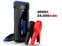 Booster Arranque Baterias 12V 4000A Power Bank USB 24.000mAh (NOVO)