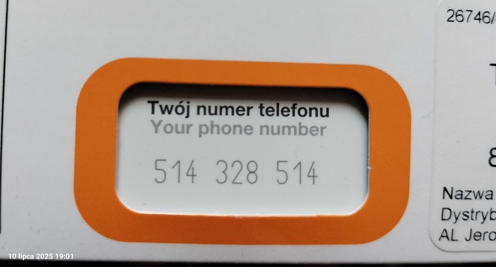 Złoty numer telefonu
