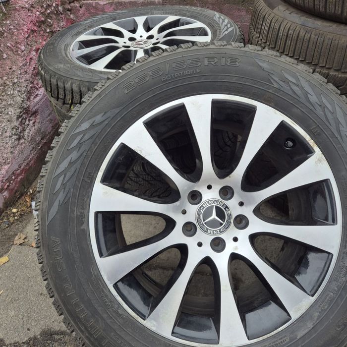 Зимові шини з дисками Mercedes-Benz R18