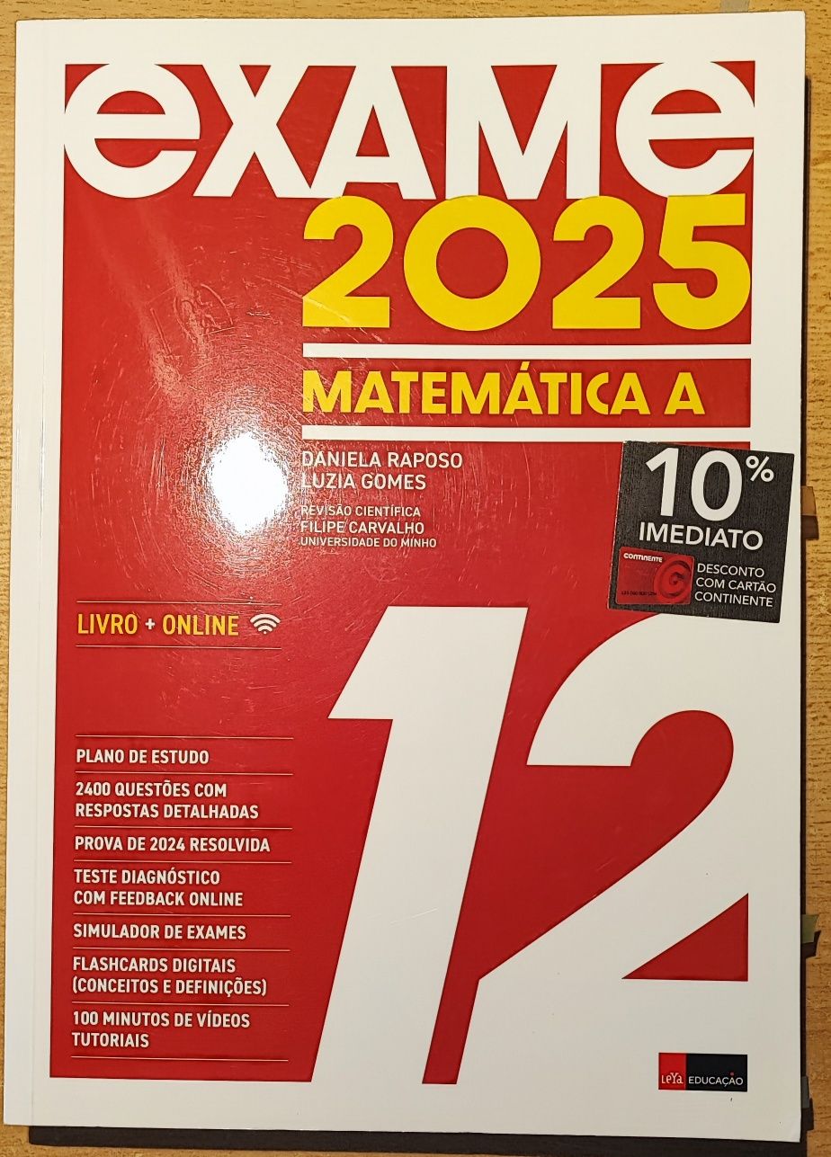 Livro exames Matemática