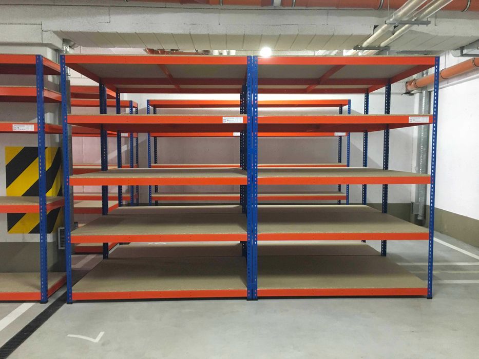 Regały półkowe metalowe do magazynu garażu warsztatu 10 lat gwarancji