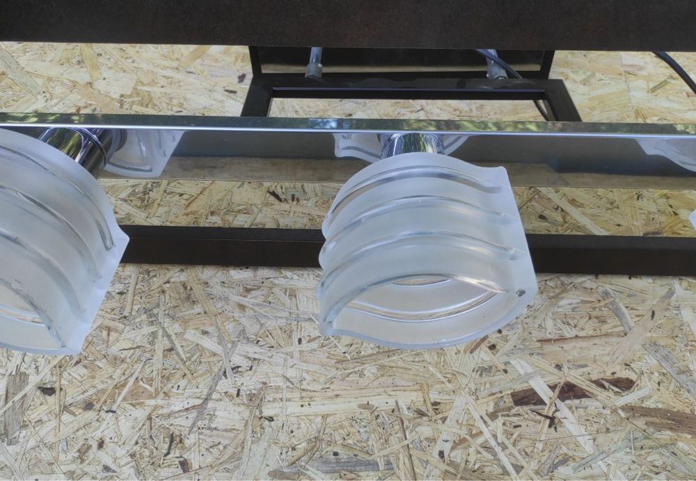 Lampa wisząca sufitowa kolor ciemny brąz , sprawna !