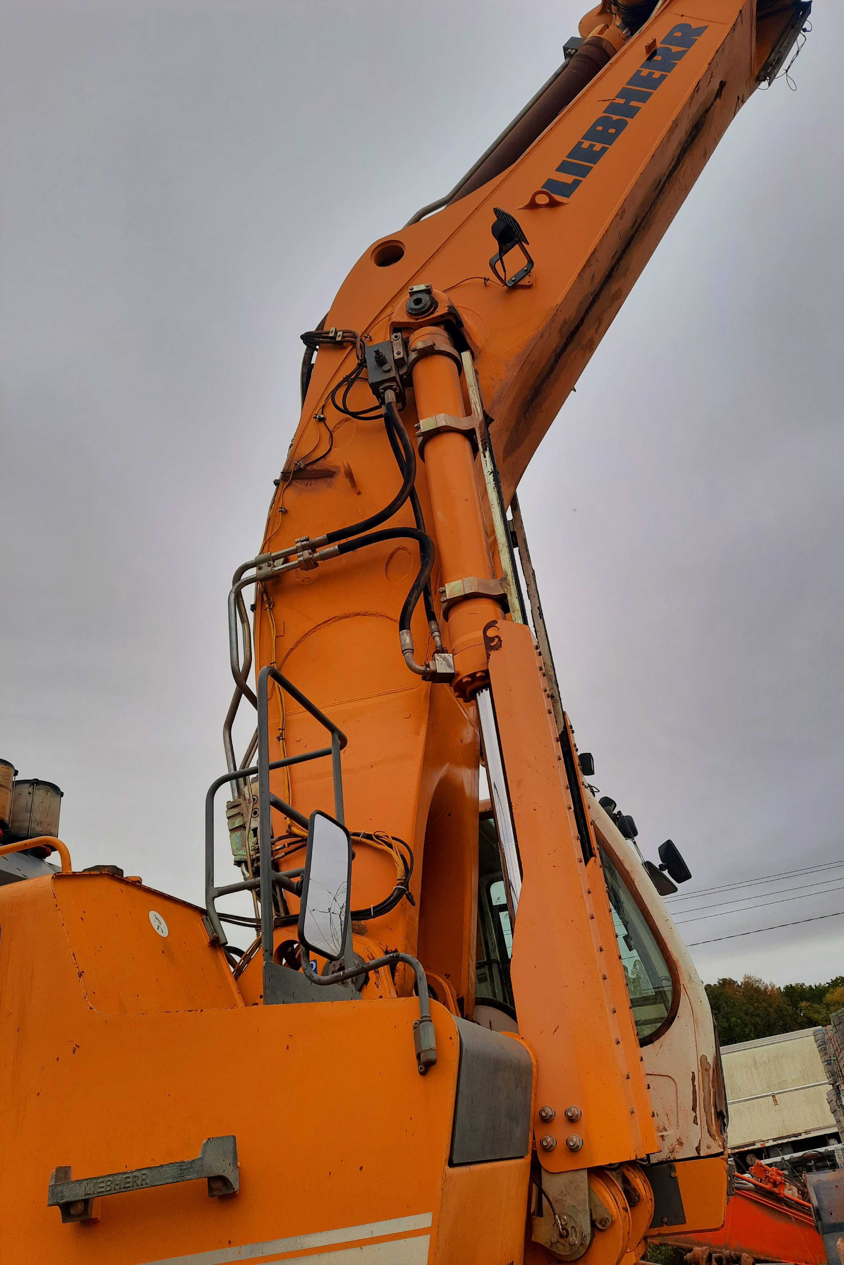 koparka Liebherr R 964c hd kompletne podwozie rolki gwiazdy gąsienice