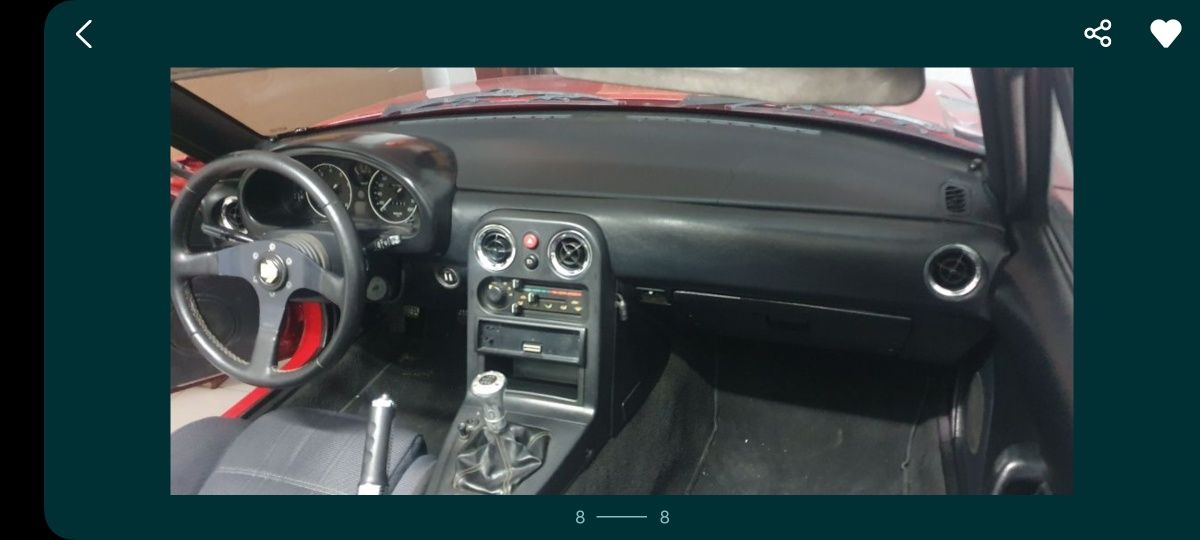 Mazda MX5  embelezadores saídas de ar