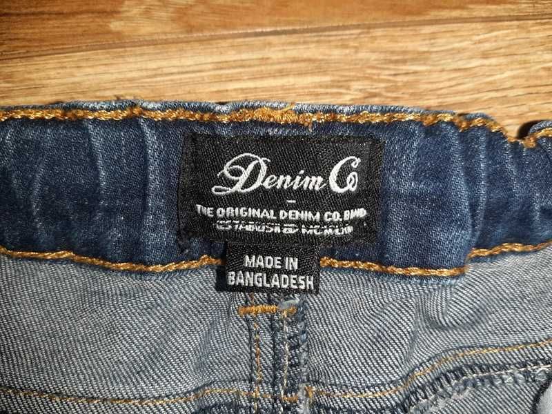 Spodnie jeansy Denim r. 92 stan idealny