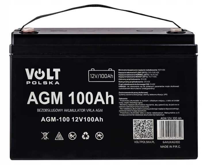 Zasilacz awaryjny Volt Sinus Pro 800E 800VA/500W+AKU VOLT VRLA AGM 12V