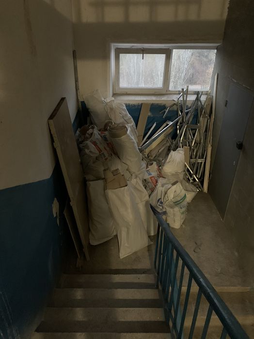 Вывоз строительного мусора. Авто+грузчики. Любой район Днепр