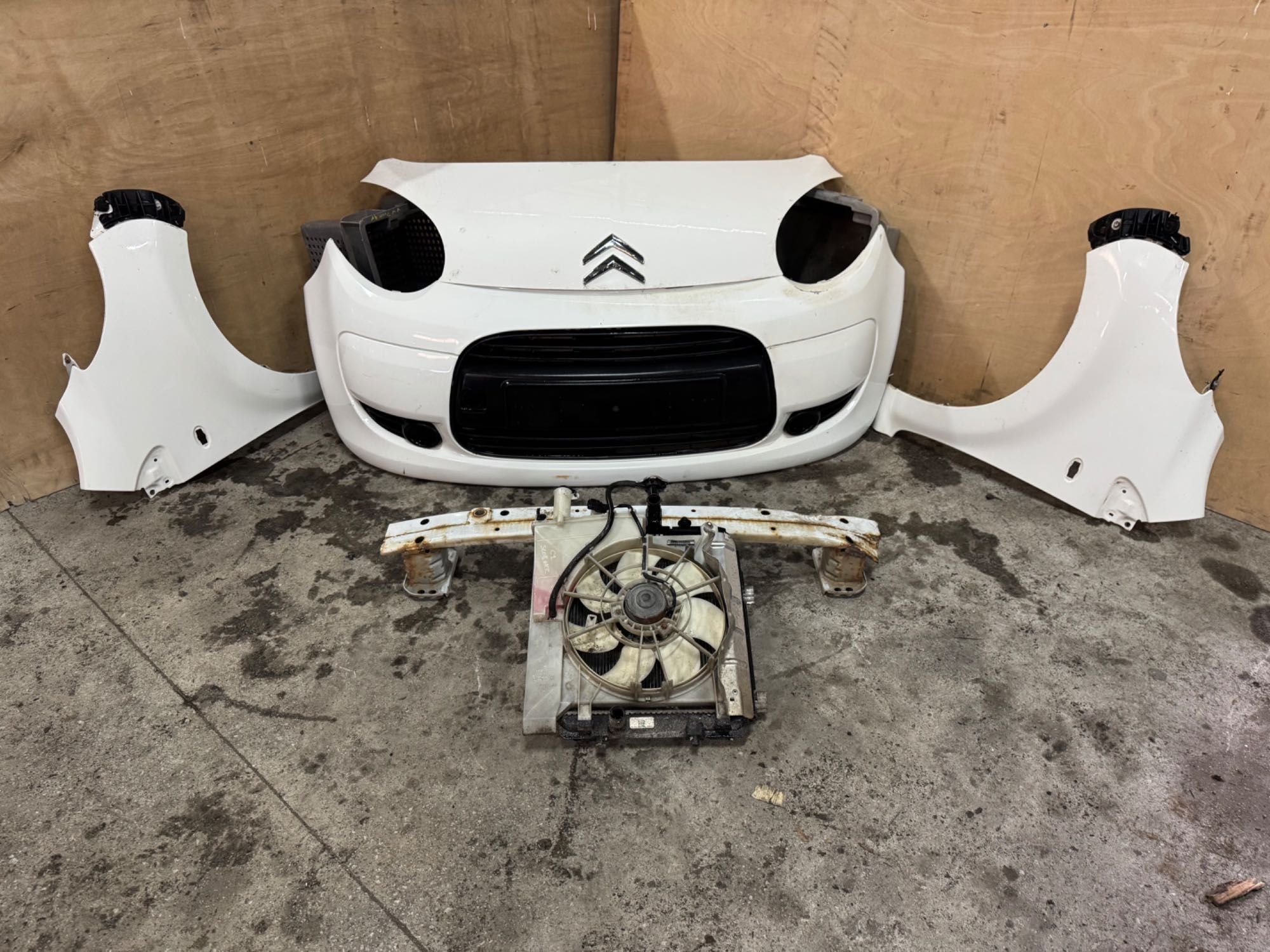 Frente Completa Citroen C1 Ano 2008 a 2011 Fase 2