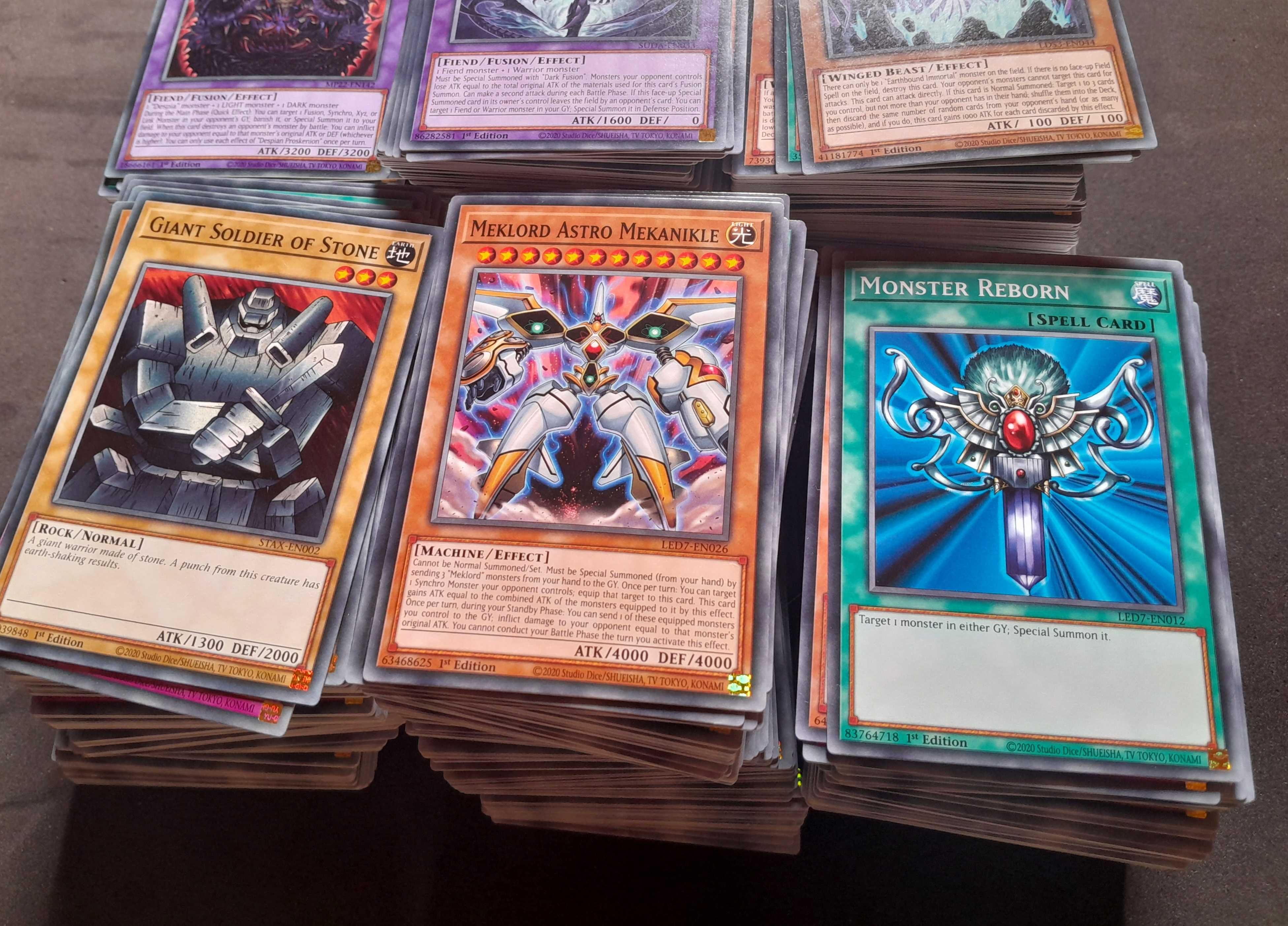 Lote 1000 Cartas Yu-Gi-Oh