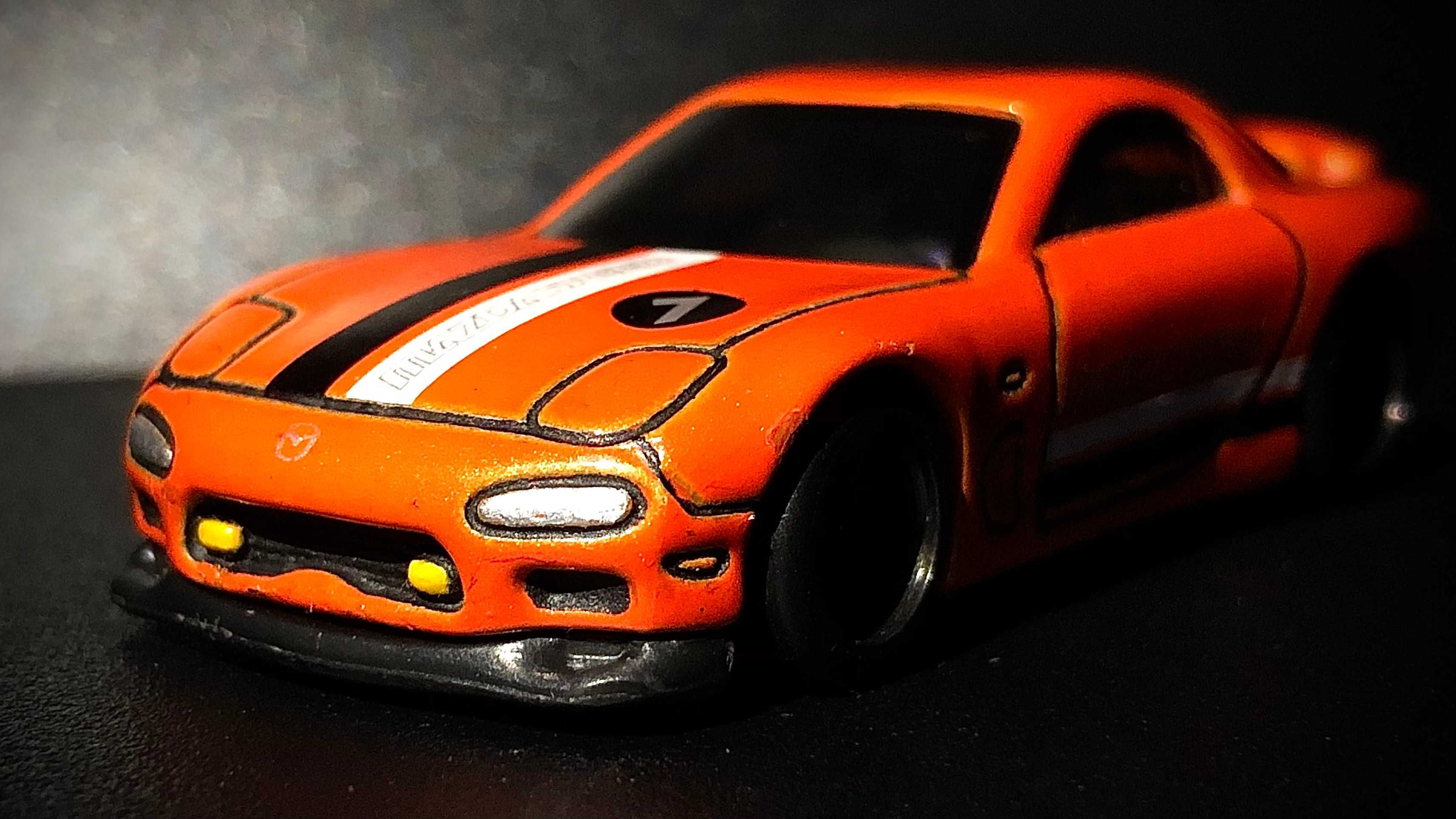 Mazda Rx7 Hot Wheels Custom jak Premium 1:64