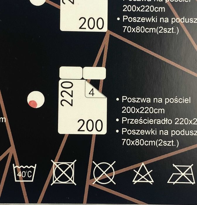 Pościel Luna Home 200x220- 4 części. Promocja: 3+1 GRATIS