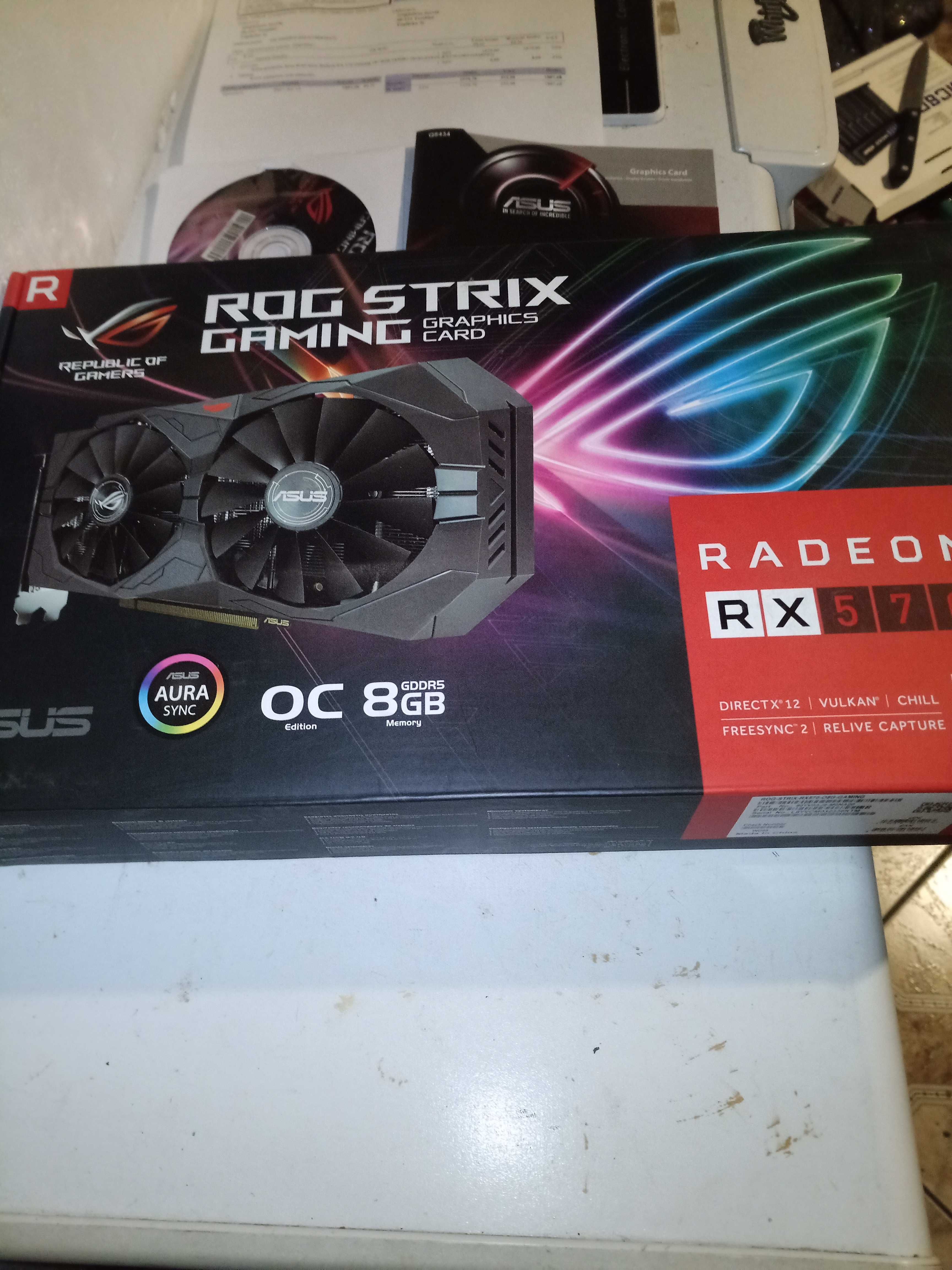 RX 570 8 gb Asus