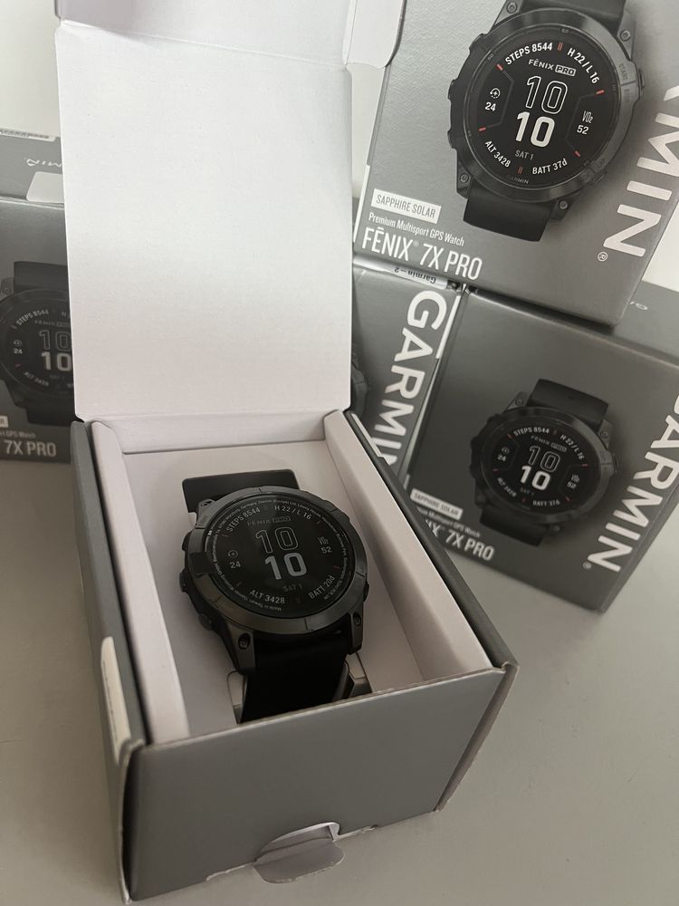 Годинник Garmin Fenix 7X Pro Sapphire Solar Carbon  DLC (010-02778-11)