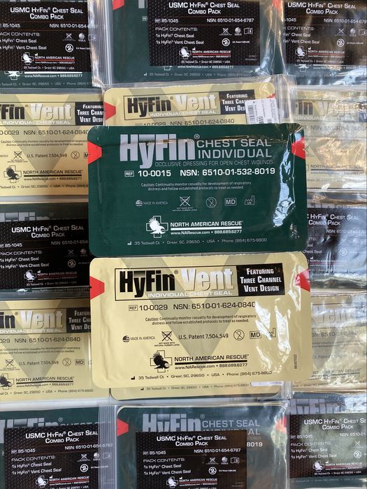 HyFin Celox  H*VENT Combat Gauze