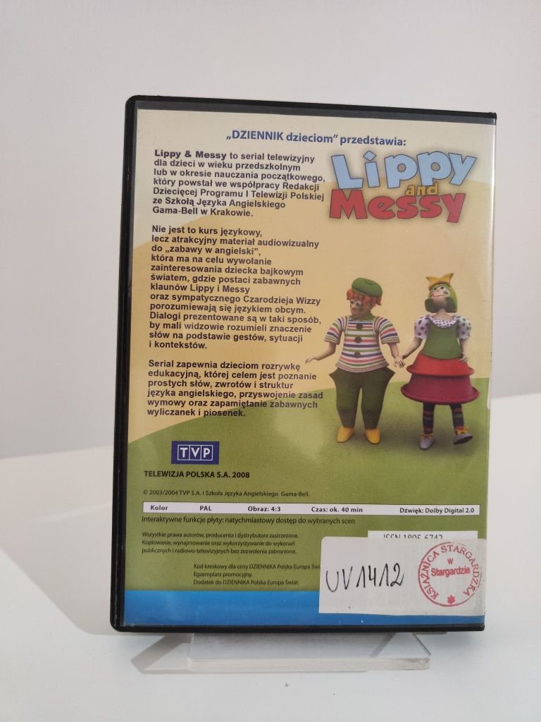 Lippy and Messy odcinki 1-10 - płyta DVD