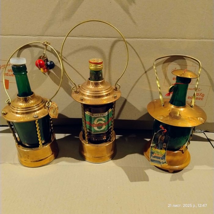 Музыкальные бутылки Медь Германия