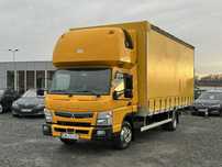 Mitsubishi Fuso Canter  8.55, winda, kurnik, skrzynia z plandeką, jak nowy, po serwisie