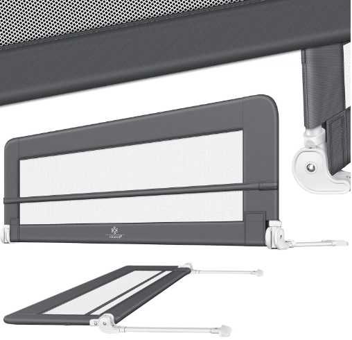 Barierka ochronna do łóżka osłona zabezpieczająca 200cm x 44 cm x 50