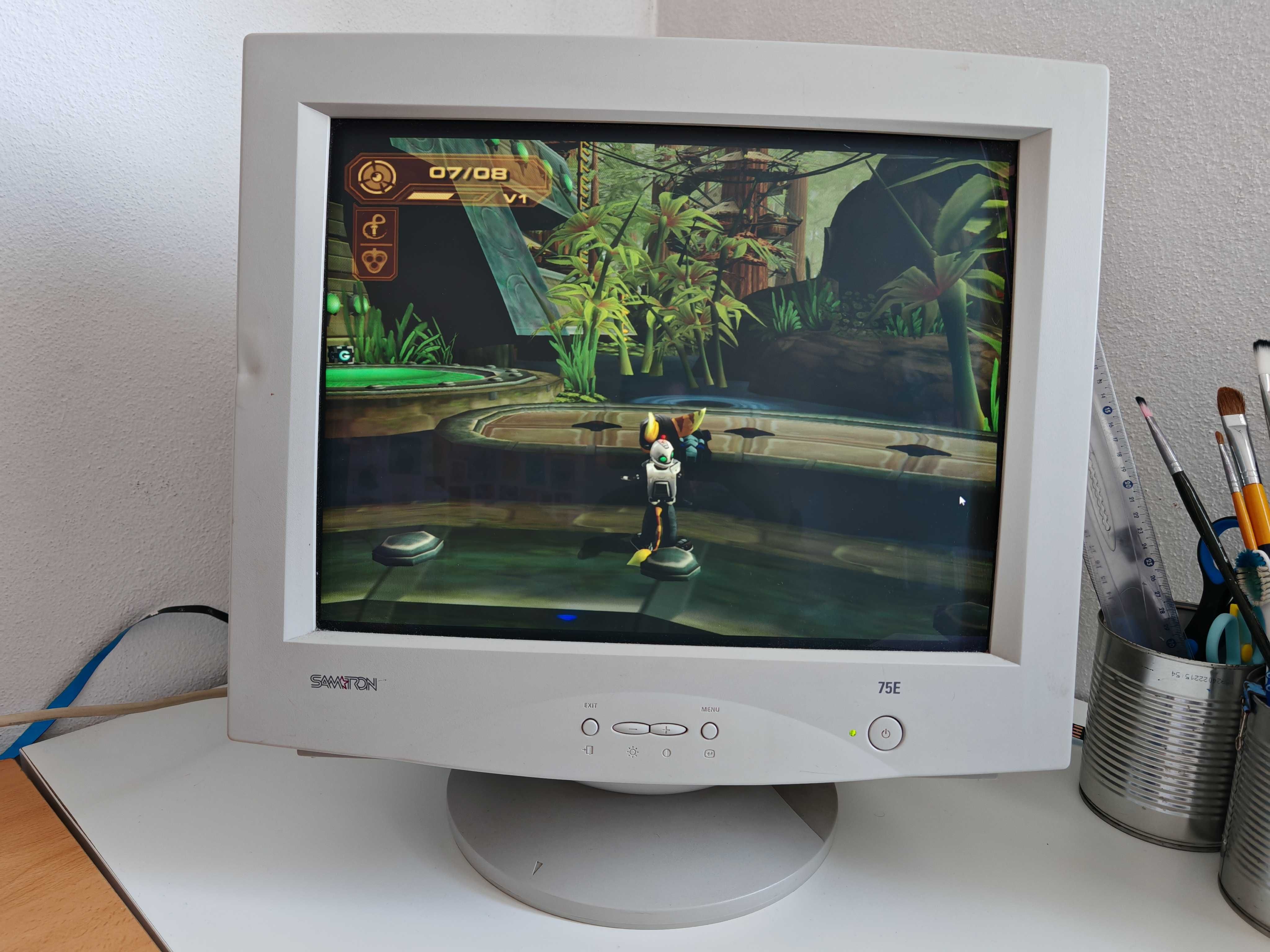 Monitor CRT - perfeito para retro games